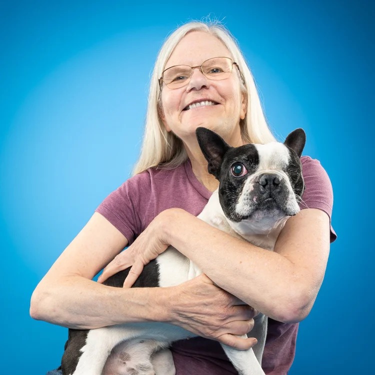 Karen Scott with Chabelo
