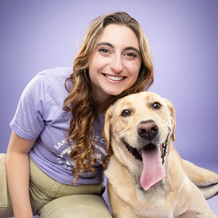 Lizzy McGrath with Bonny