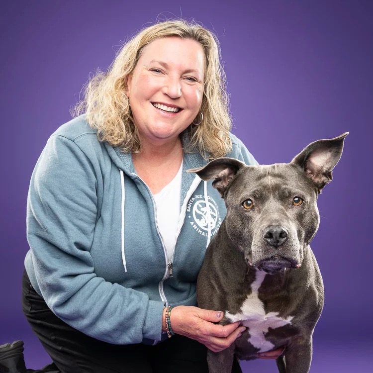 Nancie Newby with Elle